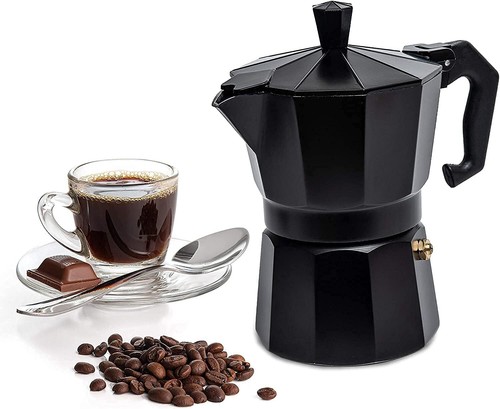 Aluminum moka coffee pot for - aluminum,