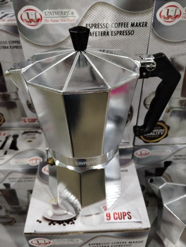 Stainless steel stovetop moka - stainless,