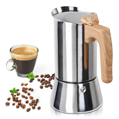 Uncoated cup moka pot 304 - pot,