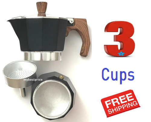 Black stove top espresso - stove,