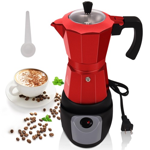 Aluminum electric moka - aluminum,