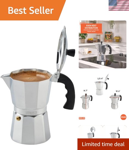 Cup stovetop espresso - 6-cup,