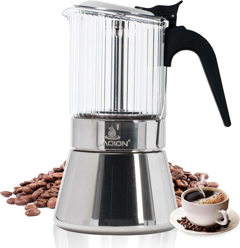 Stove top espresso machine - espresso, machine,