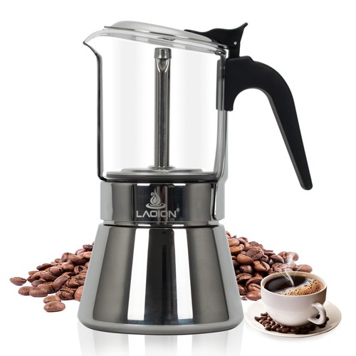 Stovetop espresso maker 6cup - espresso, maker,