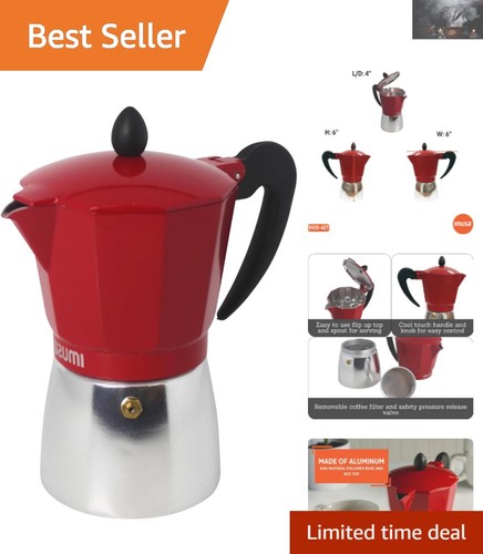 Elegant cup espresso - 3-cup,
