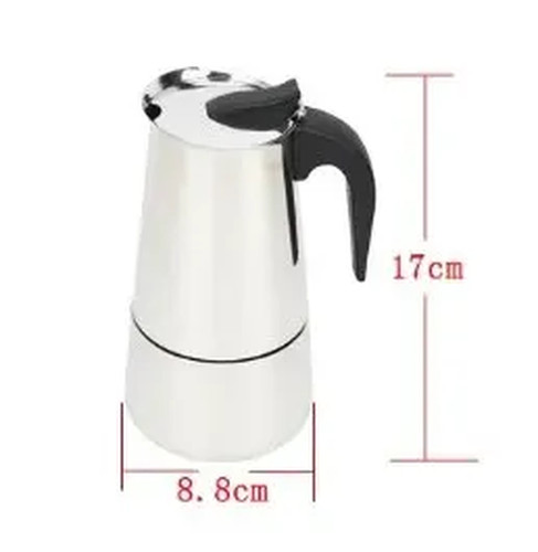 Cups stove top moka - 4/6/9,