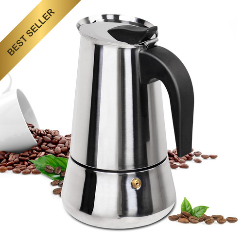 Cup stainless steel moka - 12,