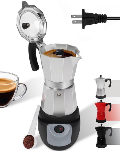Electric moka pot with - moka,