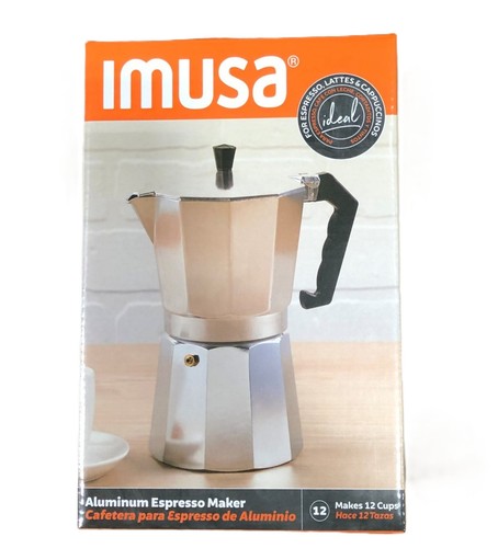 Imusa cup aluminum stovetop - 12,