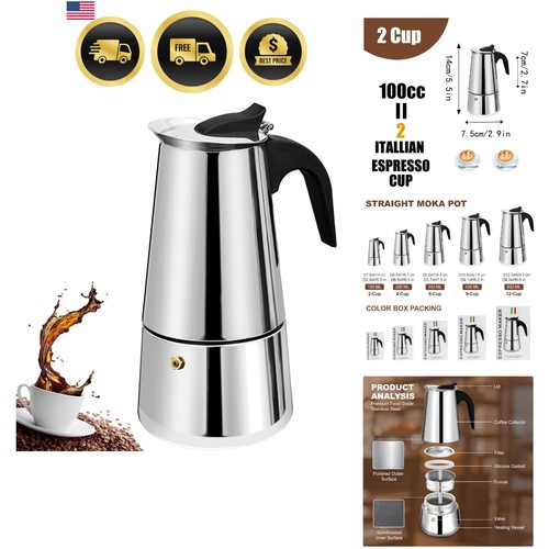 Cup stovetop espresso maker - stovetop,